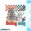 Feeling Jolly Christmas Tree Snowman PNG feeling-jolly-christmas-tree-snowman-png