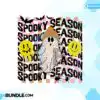 Retro Spooky Vibes Ghost Halloween PNG retro-spooky-vibes-ghost-halloween-png