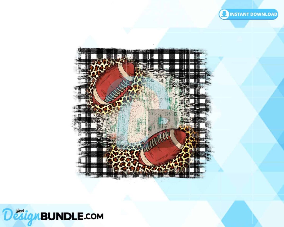 football-plaid-sublimation-grunge