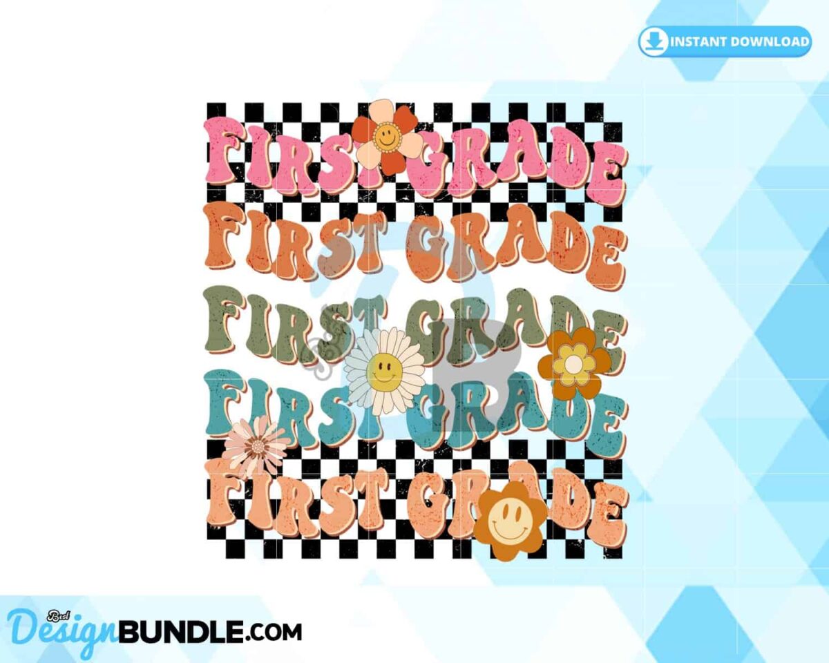 teacher-retro-sublimation-first-grade