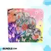 Skull Butterfly Tumbler PNG skull-butterfly-tumbler-png-20oz-retro