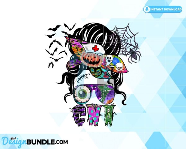 spooky-nurse-png-halloween-messy-bun