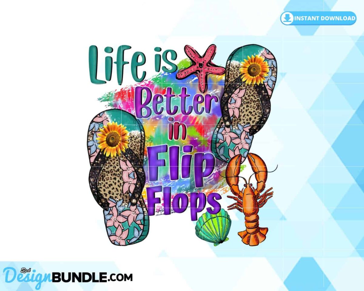 life-is-better-in-flip-flops-png-beach