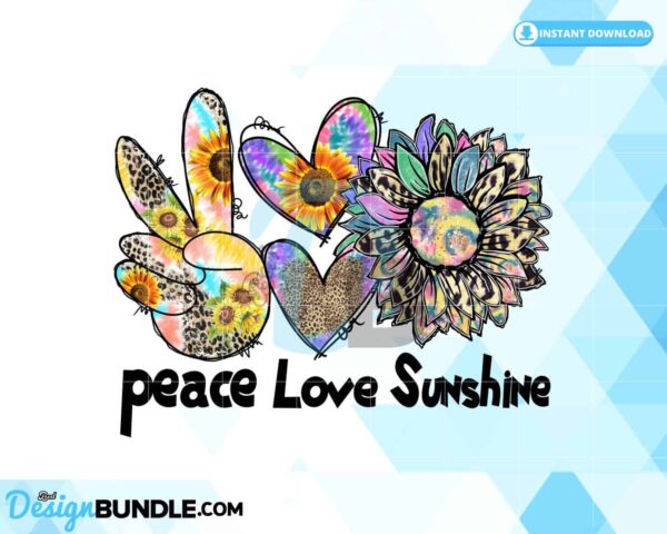 peace-love-sunshine-png-sunflower