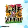 hello-summer-sunflower-png-watermelon