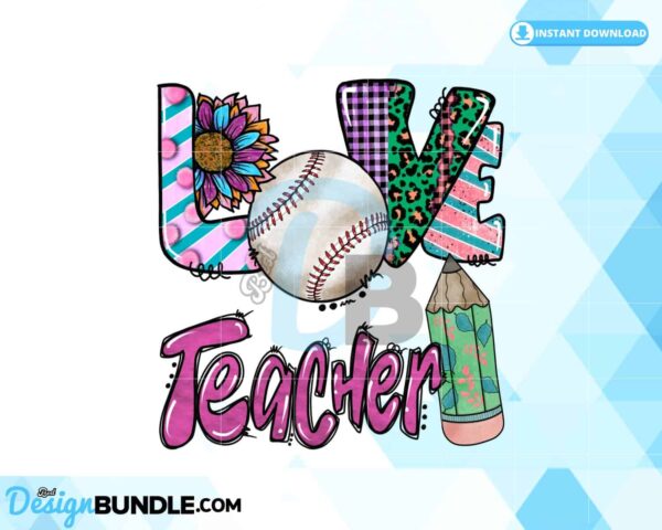 love-teacher-sublimation-baseball