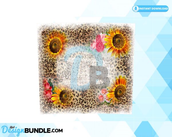 leopard-sunflower-tumbler-20oz-png