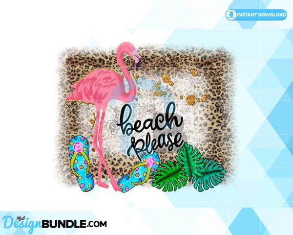 flamingo-sublimation-beach-please