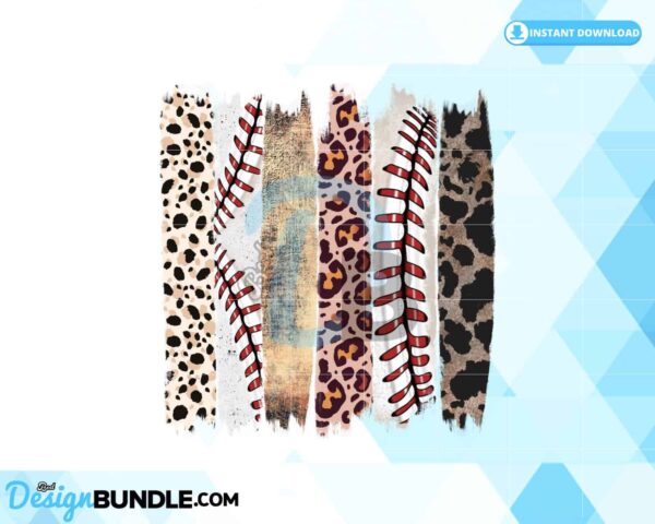 baseball-brush-strokes-png-leopard-cow