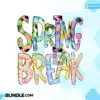 Spring Break PNG spring-break-png-retro-sublimation