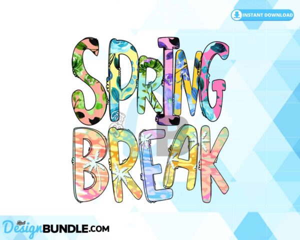 spring-break-png-retro-sublimation