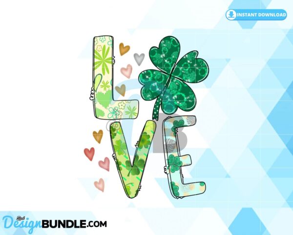 love-shamrock-sublimation