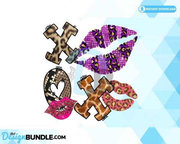 xoxo-png-xoxo-leopard-lips