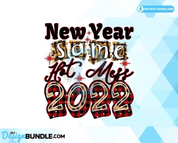 new-year-same-hot-mess-png-leopard-png