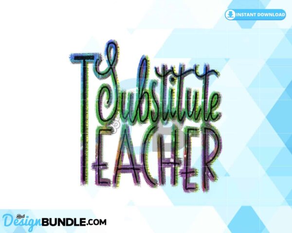 substitute-teacher-png-hand-letter