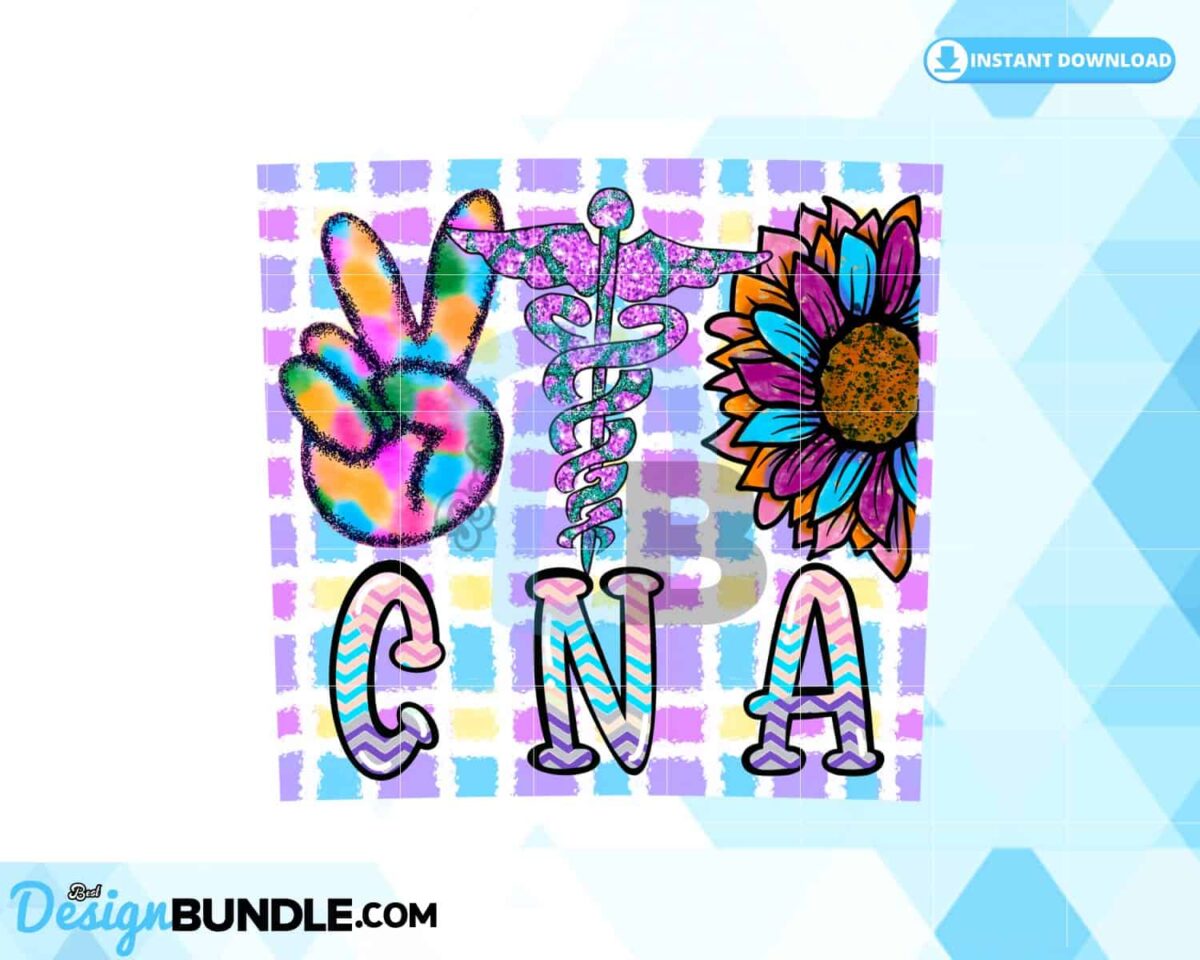 peace-love-cna-tumbler-png-sunflower