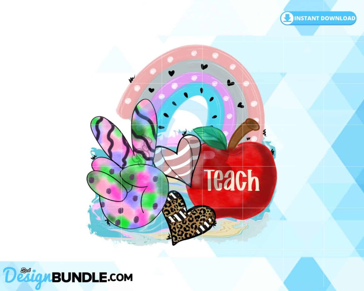peace-love-teach-png-apple-teach-png