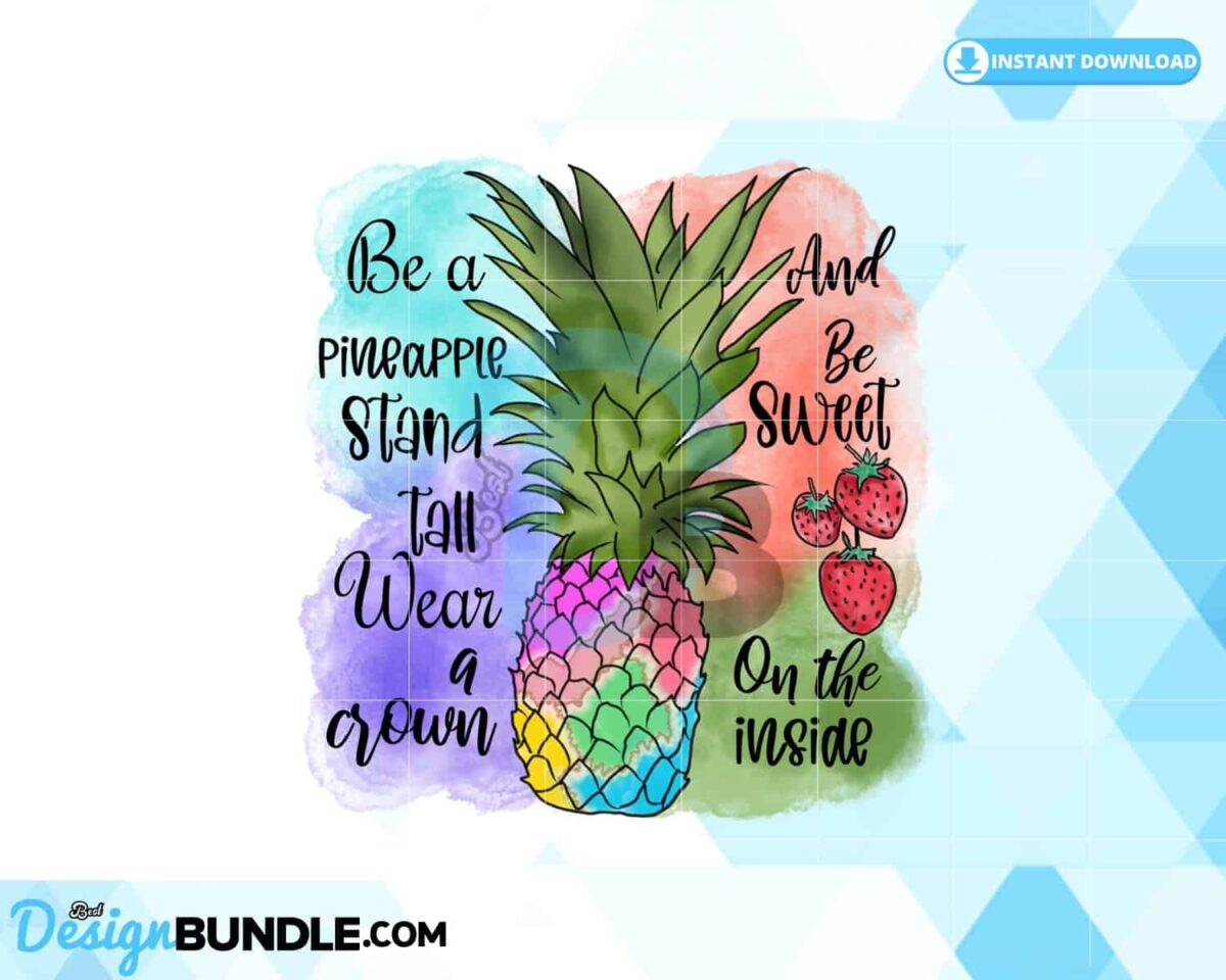 be-a-pineapple-png-pineapple-design