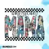 american-mama-floral-daisy-letter-cute