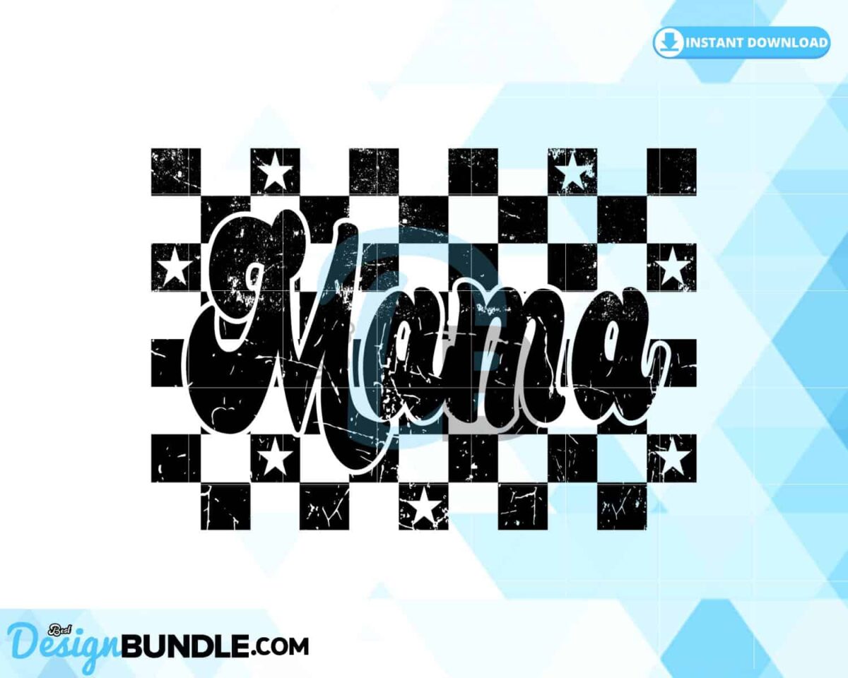 retro-checkered-mama-distressed-america