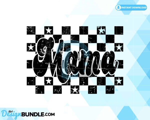 retro-checkered-mama-distressed-america