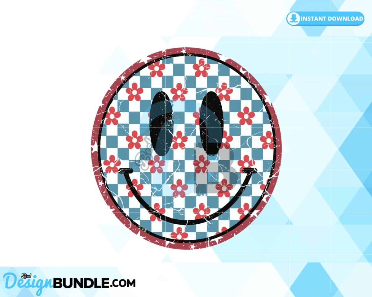 floral-4th-of-july-smiley-retro-america