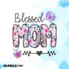 blessed-mom-boho-flower-lettered-cute