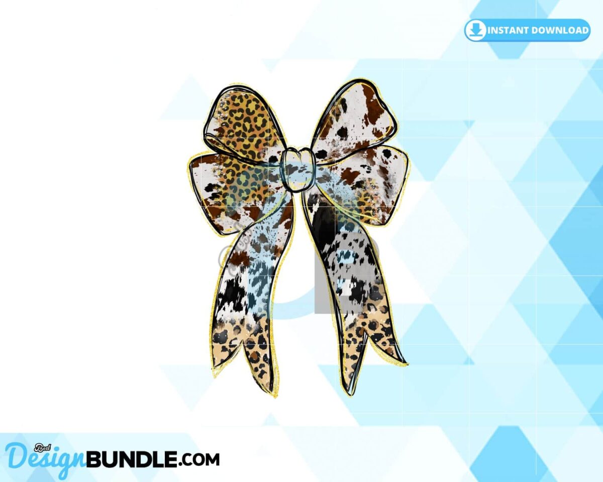coquette-cow-print-bow-soft-girl-cowhide