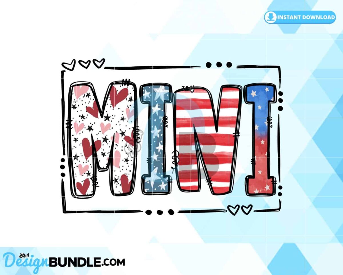 american-mini-usa-flag-doodle-letter-png