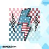 america-flag-lightning-bolt-checker-png