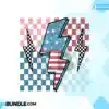 America Flag Lightning Bolt Checker PNG america-flag-lightning-bolt-checker-png