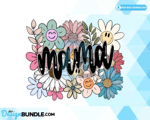 mama-groovy-flower-daisy-happy-smile-png
