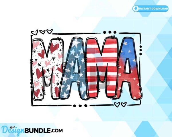 american-mama-usa-flag-doodle-letter-png