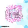 Mama Retro Varsity Grunge Pink Mom PNG mama-retro-varsity-grunge-pink-mom-png