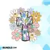 Faith Cross Daisy Boho Easter Doodle PNG faith-cross-daisy-boho-easter-doodle-png
