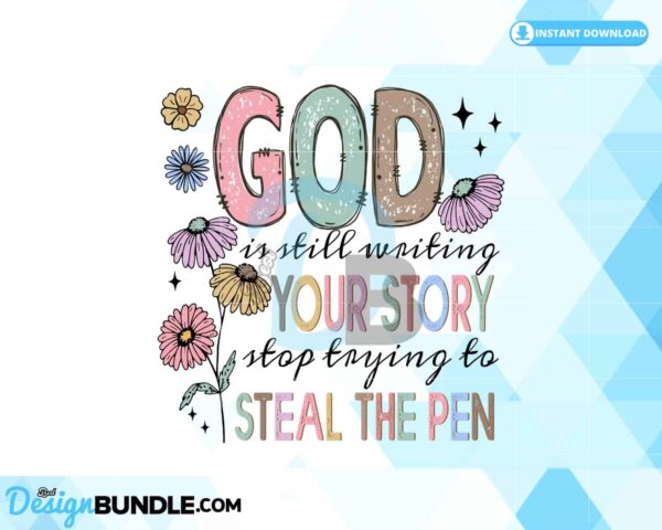 god-sublimation-christian-quote-retro