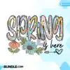 spring-is-here-floral-daisy-flower-retro