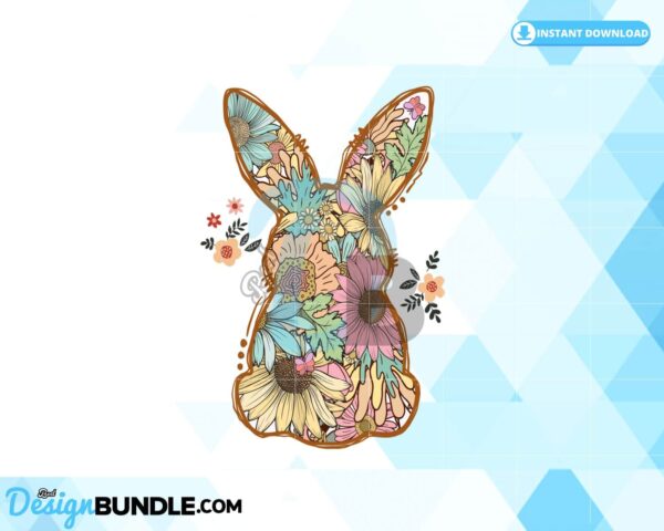 easter-bunny-flowers-boho-sublimation