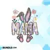 Mama Bunny Easter Leopard Flower Letter mama-bunny-easter-leopard-flower-letter