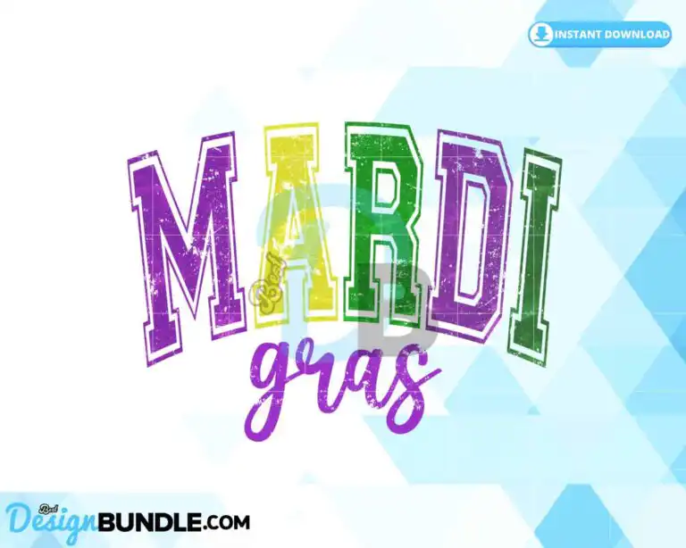retro-mardi-gras-varsity-grunge-distress