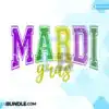retro-mardi-gras-varsity-grunge-distress