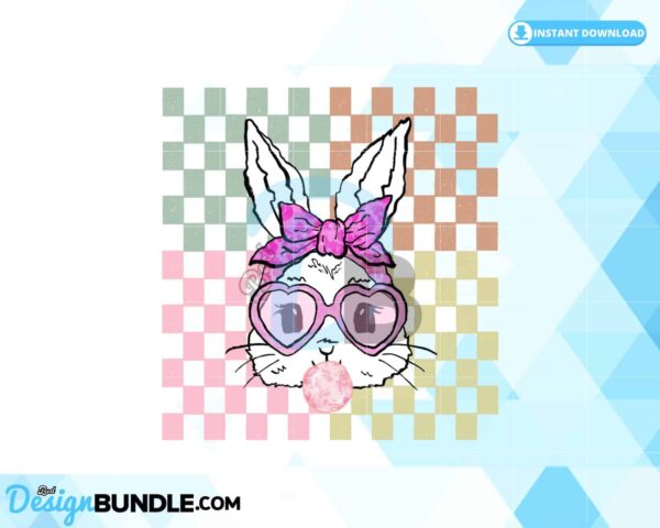 easter-bunny-glasses-rabbit-checker-png