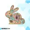 Easter Bunny Flowers Boho Sublimation easter-bunny-flowers-boho-sublimation