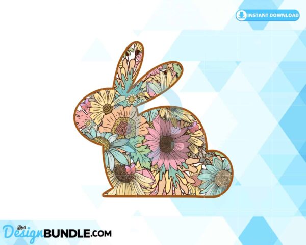 easter-bunny-flowers-boho-sublimation