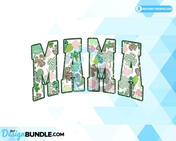 mama-st-patricks-retro-varsity-shamrock