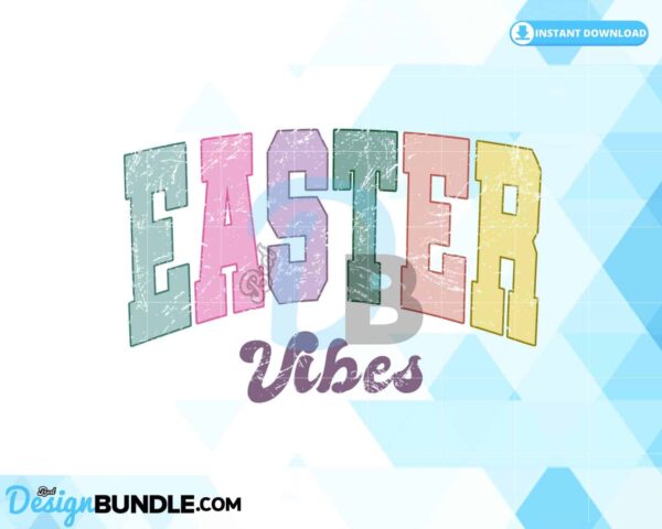 easter-vibes-retro-varsity-distressed