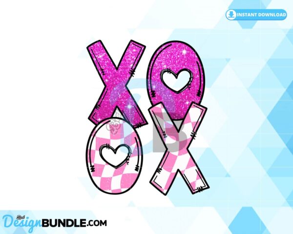 xoxo-hearts-valentines-day-glitter-png