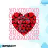 Xoxo Hearts Valentines Day Retro Stacked xoxo-hearts-valentines-day-retro-stacked