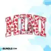 Mini Hearts Valentines Day Retro Varsity mini-hearts-valentines-day-retro-varsity