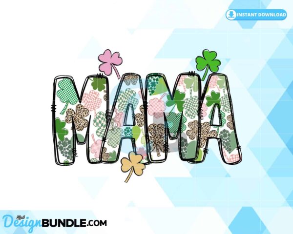 mama-shamrock-st-patricks-day-doodle-png
